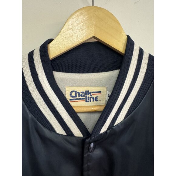 90s Chalkline New York Yankees satin bomber jacket - Picture 3 of 4